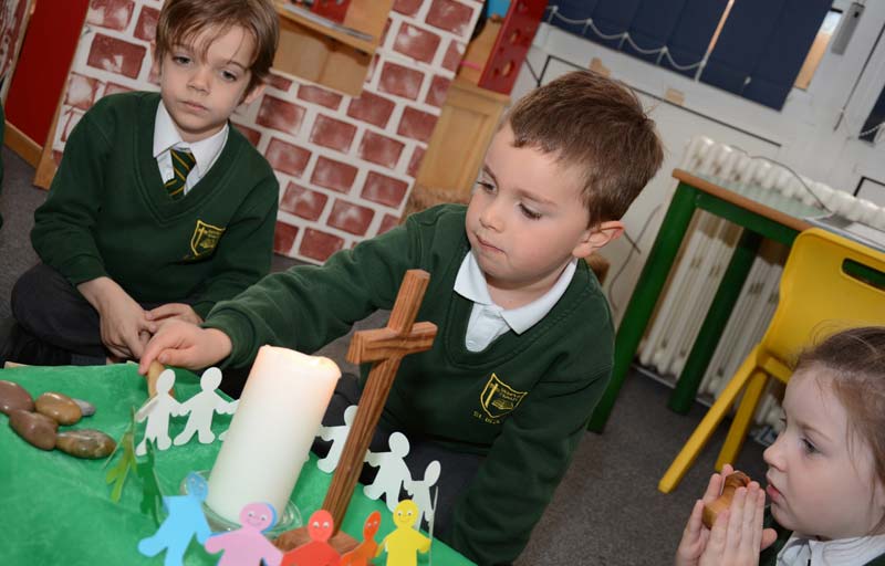 Three Children Playing